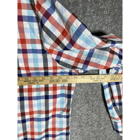 American Eagle AEO Prep Fit Button Down Long Sleeve Shirt Mens XXL Plaid - Picture 16 of 16